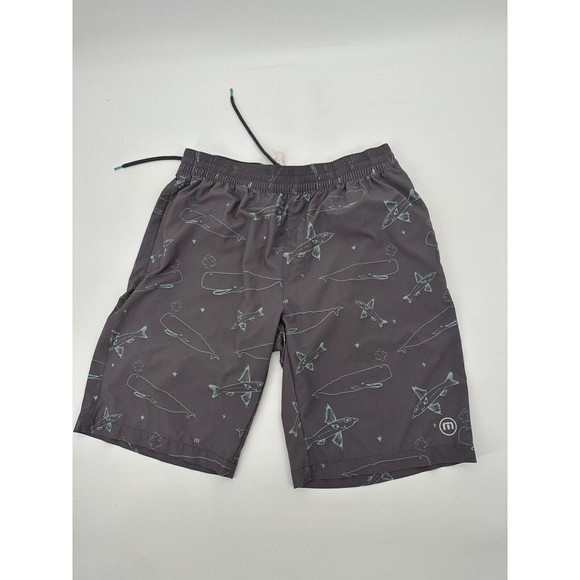 Travis Mathew Men Boardshorts M  Floral Print‎ Beach Surf Swimming 10  Inseam. - Picture 3 of 10